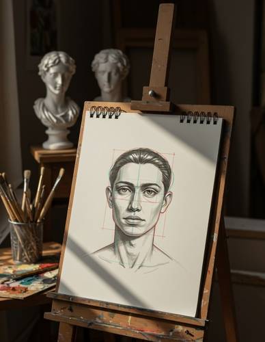 طلب رسم خاص ابيض و اسود ( فحم ) حجم A4