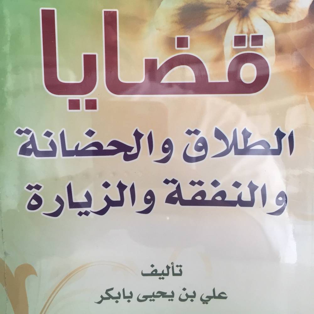 قضايا الطلاق والحضانة والنفقة والزيارة