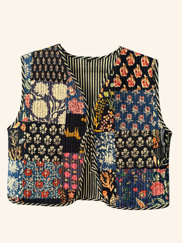 Marivine – Hand Quilted Vest
