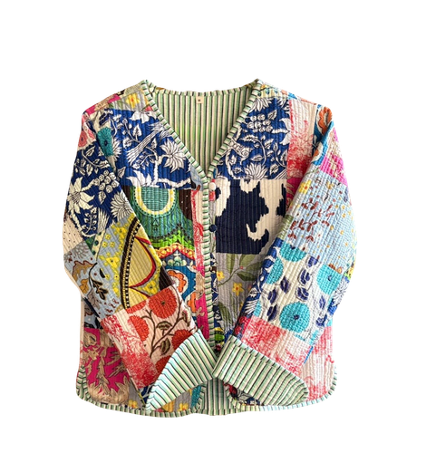 Mosaic – Hand Quilted Jacket