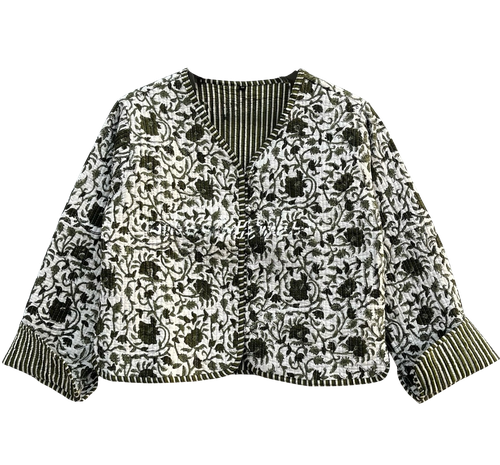 Olivine – Hand Quilted Jacket