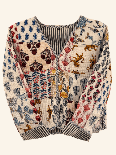 Tropical – Hand Quilted Jacket