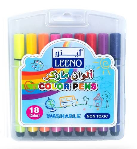 ألوان ماركر لينو 18لون