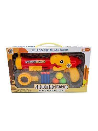 Dual Dinosaur Shooting Set  Soft Dart Blasters with Foam Balls Suitable for Ages 8+