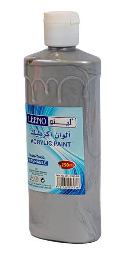 ألوان أكريليك فضي 250مل