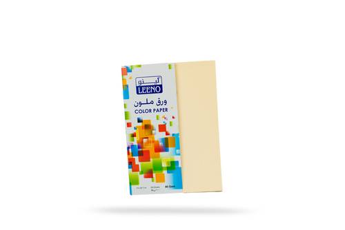 ورق ملون 100 ورقة  - مقاس A4