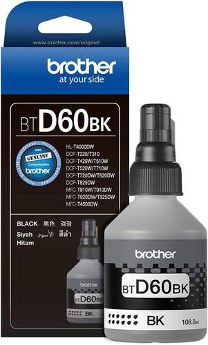 حبر برذر الأصلي BT-D60BK لون أسود