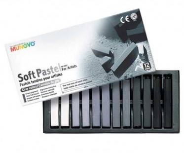 SOFT PASTEL 12 GREY STONE COLORS