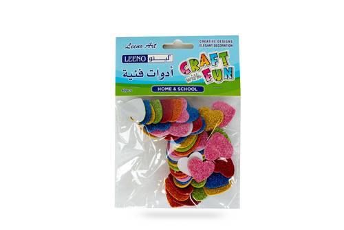 أشكال فنية مختلفة لاصقة 