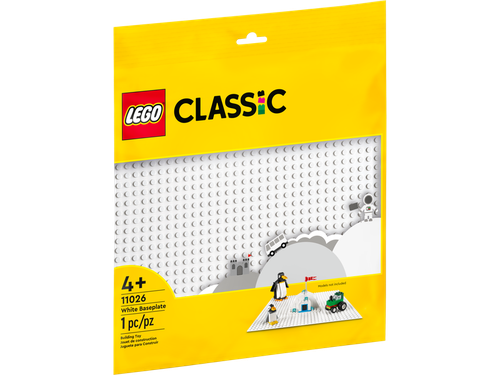 Lego White Baseplate 4+
