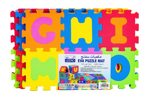 
Eva Mats 15x15 English letters- 36PCS
