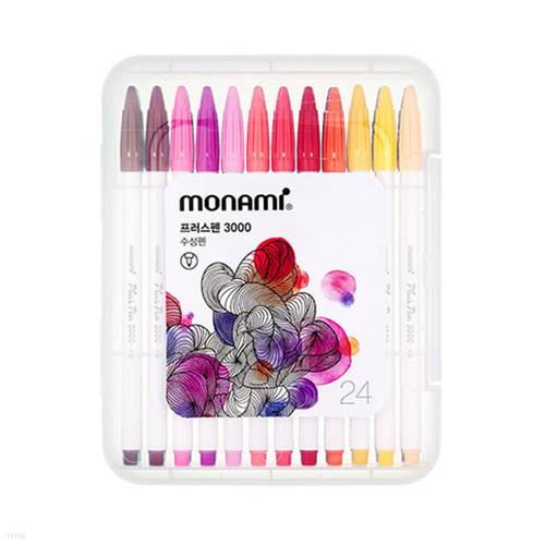 24 color water-based markers
