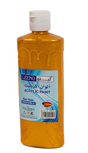 ألوان أكريليك ذهبي 250مل