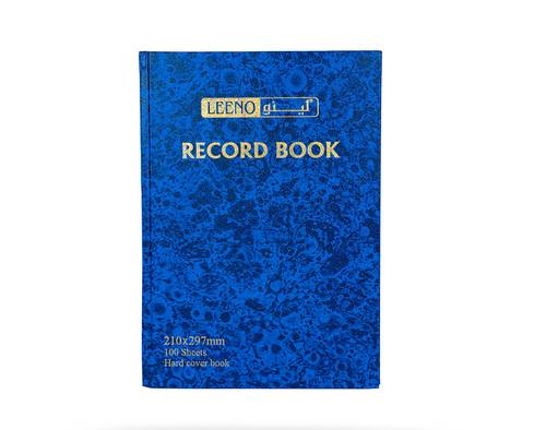 Record Book 210*297- 100 Sheets