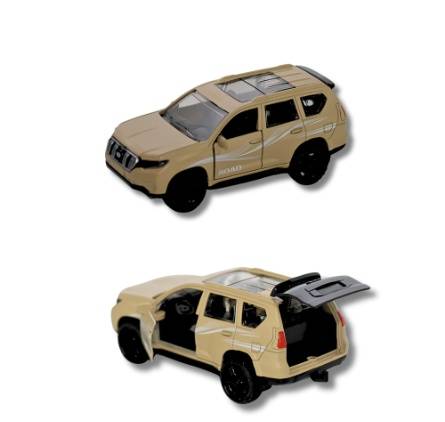 Die Cast Metal Sports Toy Car  Racing Car Model for Kids 3 Battery Operated   Earth Brown