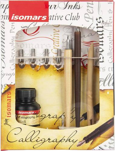 Calligraphy Pen Set - Wood Arabic