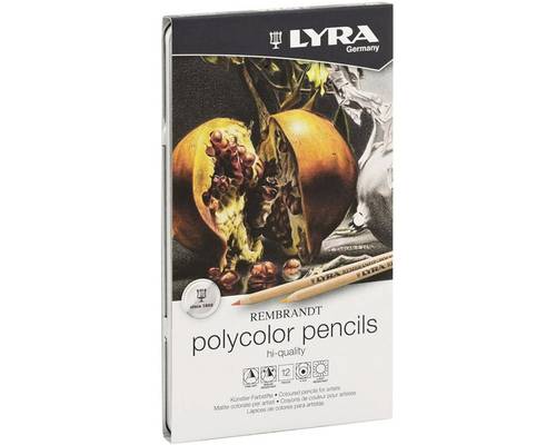 LYRA REMBRANDT POLYCOLOR COLOURED PENCIL SET OF 12