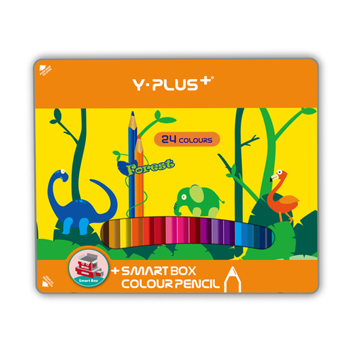 YPLUS ألوان خشبية 24لون