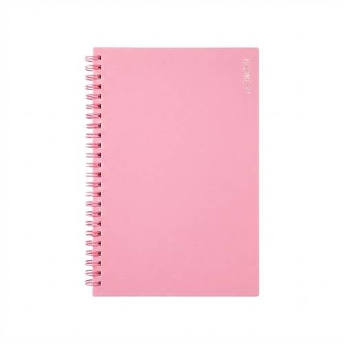 Bookey A5 Spiral Notebook English Ruled - 60 Sheets