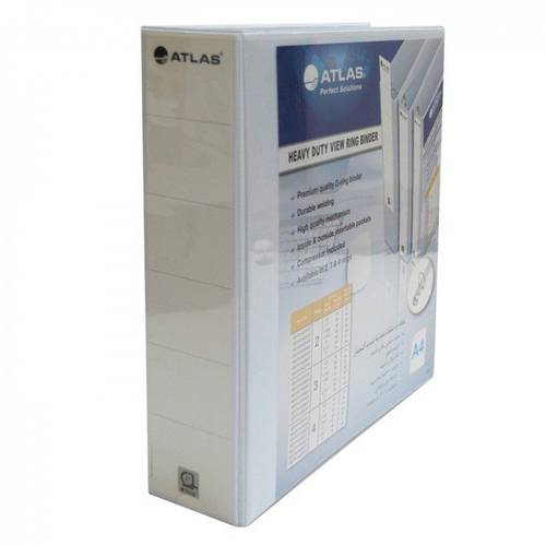 Pocket Ring Files 4 Rings White 52 mm