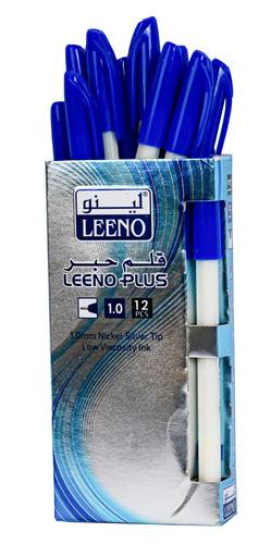 Ballpen Leeno Blue - 12PCS