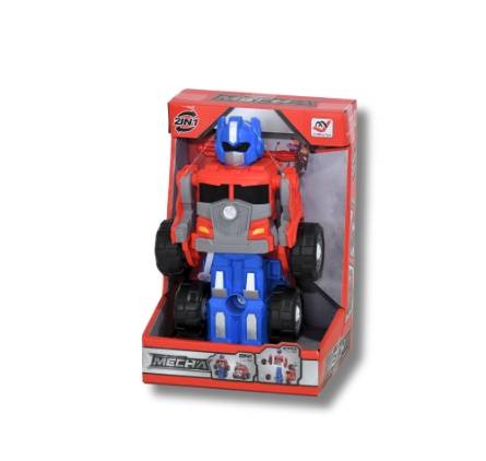 Transforming Construction Truck Robot Car  Kids Toy  2 in 1 Vehicle and  Robot