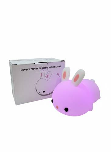 Silicone LED Night Light – Multi Color with USB – Suitable for Bedrooms and Kids