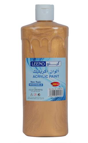 Acrylic Paint Color Gold 500ml