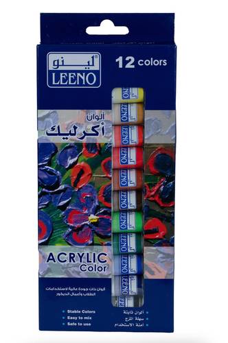 Color Acrylic 12 Colors