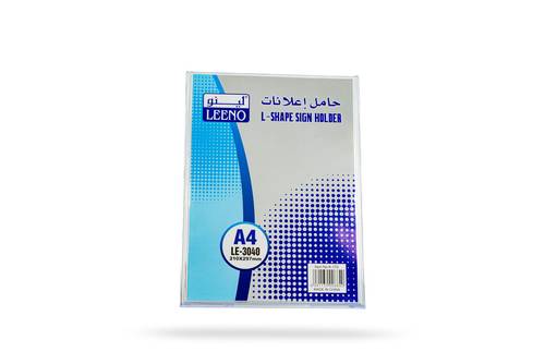 Transparent advertising stand, size 210 * 297