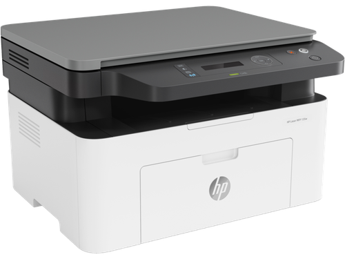 طابعة HP ليزر M135w متعددة الوظائف 3 في 1 – أسود وأبيض، لاسلكية Wi-Fi