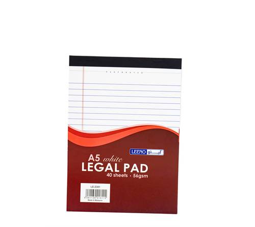 Legal Pad A5 - 40 Sheets-10pads