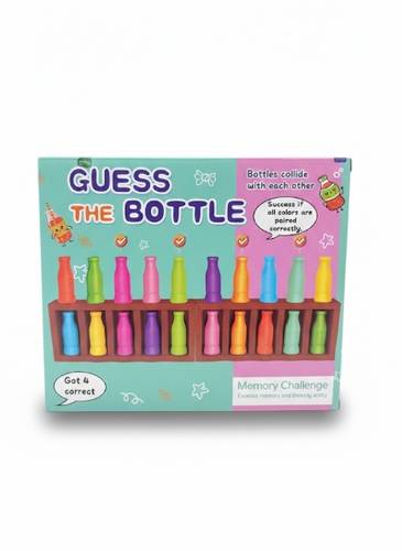 Bottle Guessing Game for Developing Thinking and Memory Skills for Kids Suitable for Ages 3 Years and Above