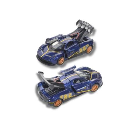 سيارة لعبة معدنية Die Cast رياضية - مجسم سيارة سباق احترافي للأطفال 3+
