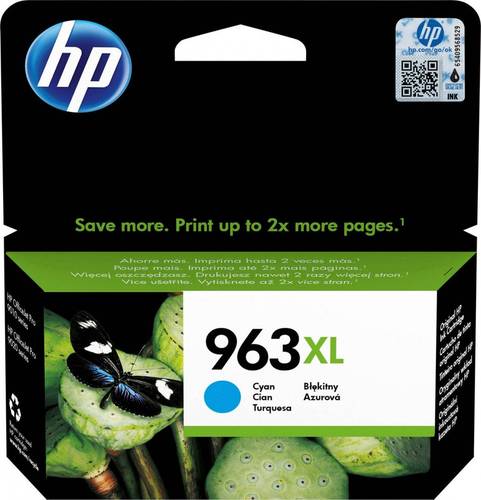 حبر طابعة 963XL أزرق سماوي HP