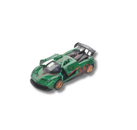 سيارة لعبة معدنية Die Cast رياضية - مجسم سيارة سباق احترافي للأطفال 3+
