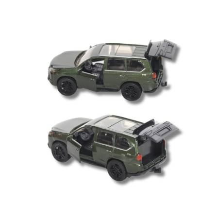 Die Cast Metal LEXUS Toy Car  Racing Car Model for Kids 3 Battery Operated   Olive