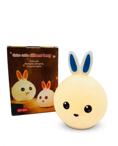 Silicone LED Night Light – Multi Color with USB – Suitable for Bedrooms and Kids