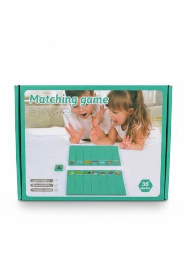 Matching and Intelligence Game A Fun Journey for Your Child to Learn Vocabulary and Shapes Suitable for Ages 3 Years and Above