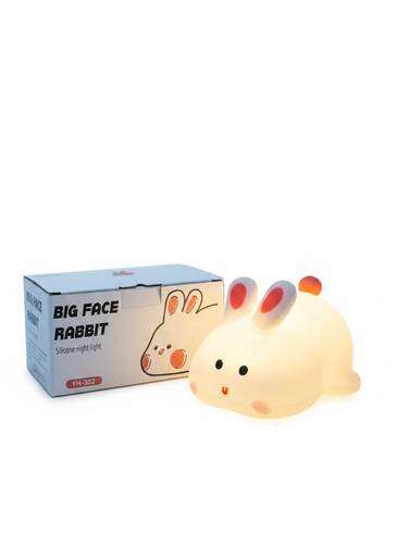 Silicone LED Night Light – Multi Color with USB – Suitable for Bedrooms and Kids