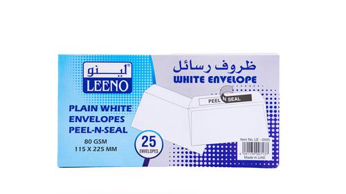 Envelop White 25-500