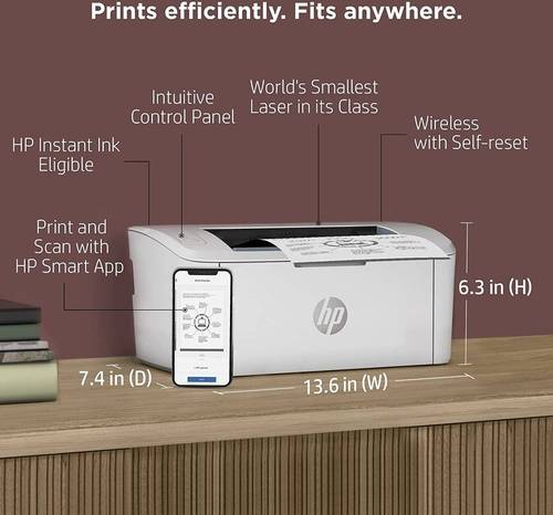 HP laser jet printer with wifi