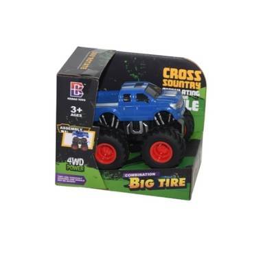 4WD Off-Road Simulation Car – 360° Rotating – Kids Toy blue