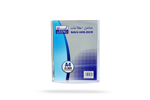 Transparent advertising stand, size 210 * 298