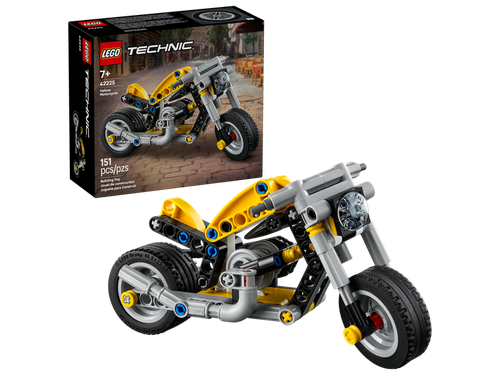 Lego Yellow Motorcycle 6+