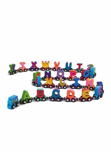 Magnetic Letters Train Game for Kids Early Alphabet Learning Suitable for Ages 3 Years and Above