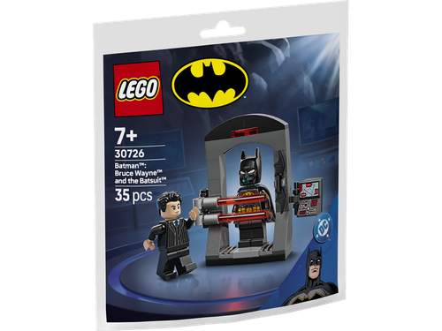 Lego Batman Bruce Wayne and the Batsuit 7+