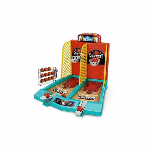 Kids Basketball Challenge Game – Competitive Table Game for Two Players – Improves Focus and Coordination – Suitable for Ages 5+
