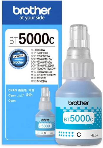حبر برذر الأصلي BT-5000c لون سماوي