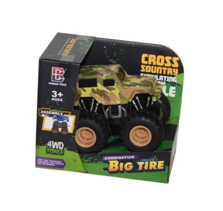 4WD Off-Road Simulation Car – 360° Rotating – Kids Toy